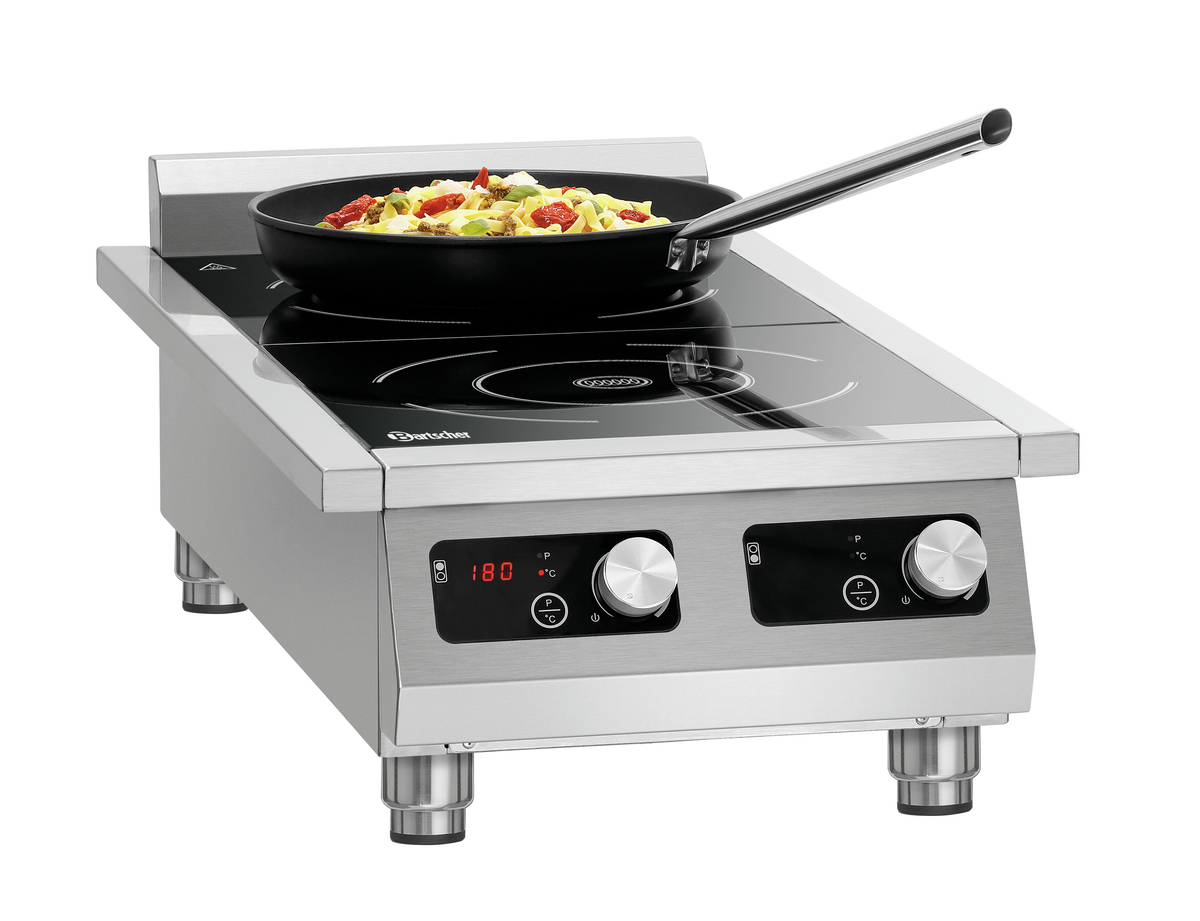 105760_2 Réchaud à induction 2P 35-1 TCK - Bartscher – Image 1