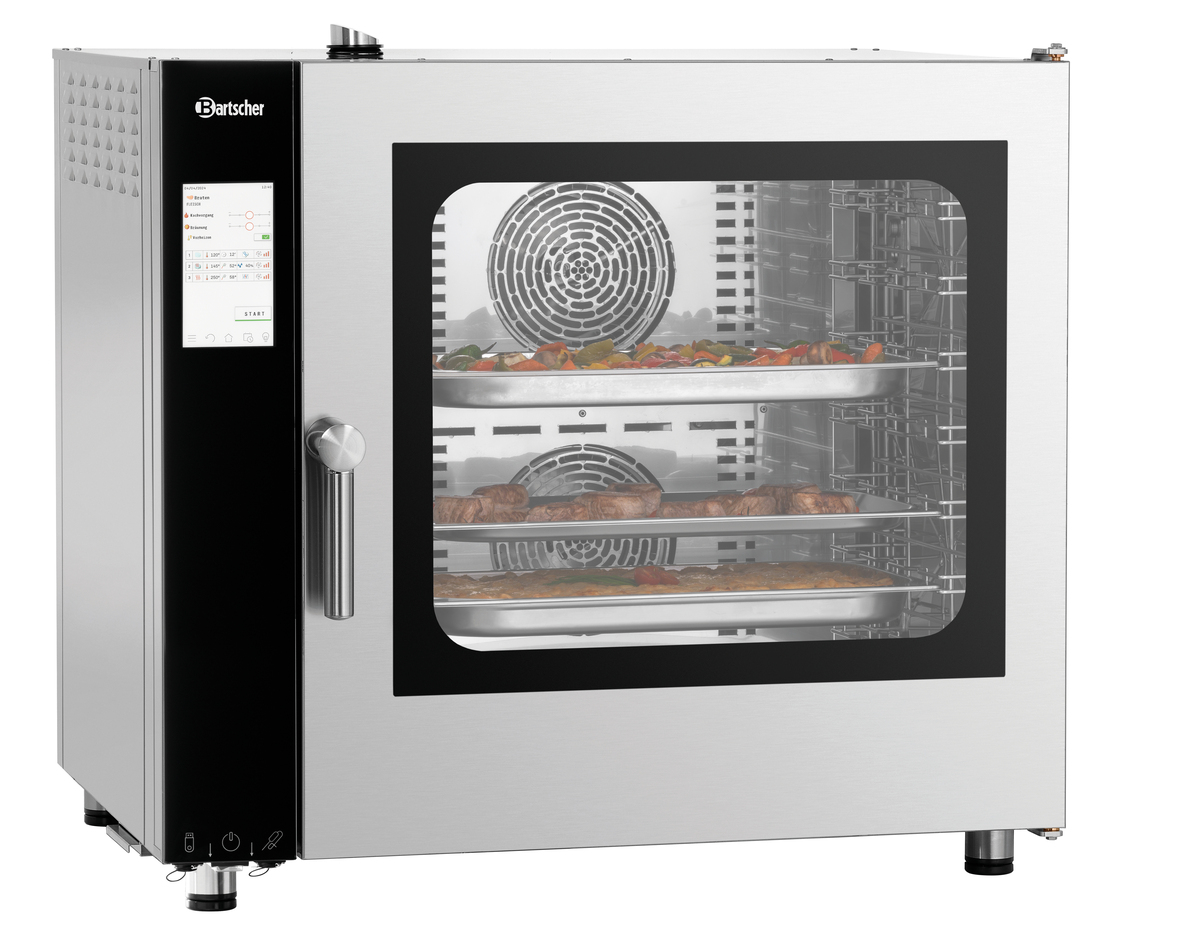 117176_2 Four mixte à vapeur Silversteam2 7110DRS - Bartscher – Image 1