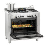 Cuisinière à gaz BGH 600-521 - Bartscher