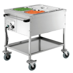 Chariot bain-marie 2 x 1/1 GN - Bartscher