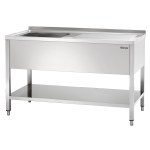 Plonge laverie 700, L1400 bass. GA - Bartscher