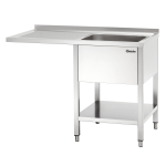 Plonge laverie 700, L1200 bass. DR - Bartscher