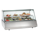 Vitrine réfrig. 3/1 GN, verre plat - Bartscher