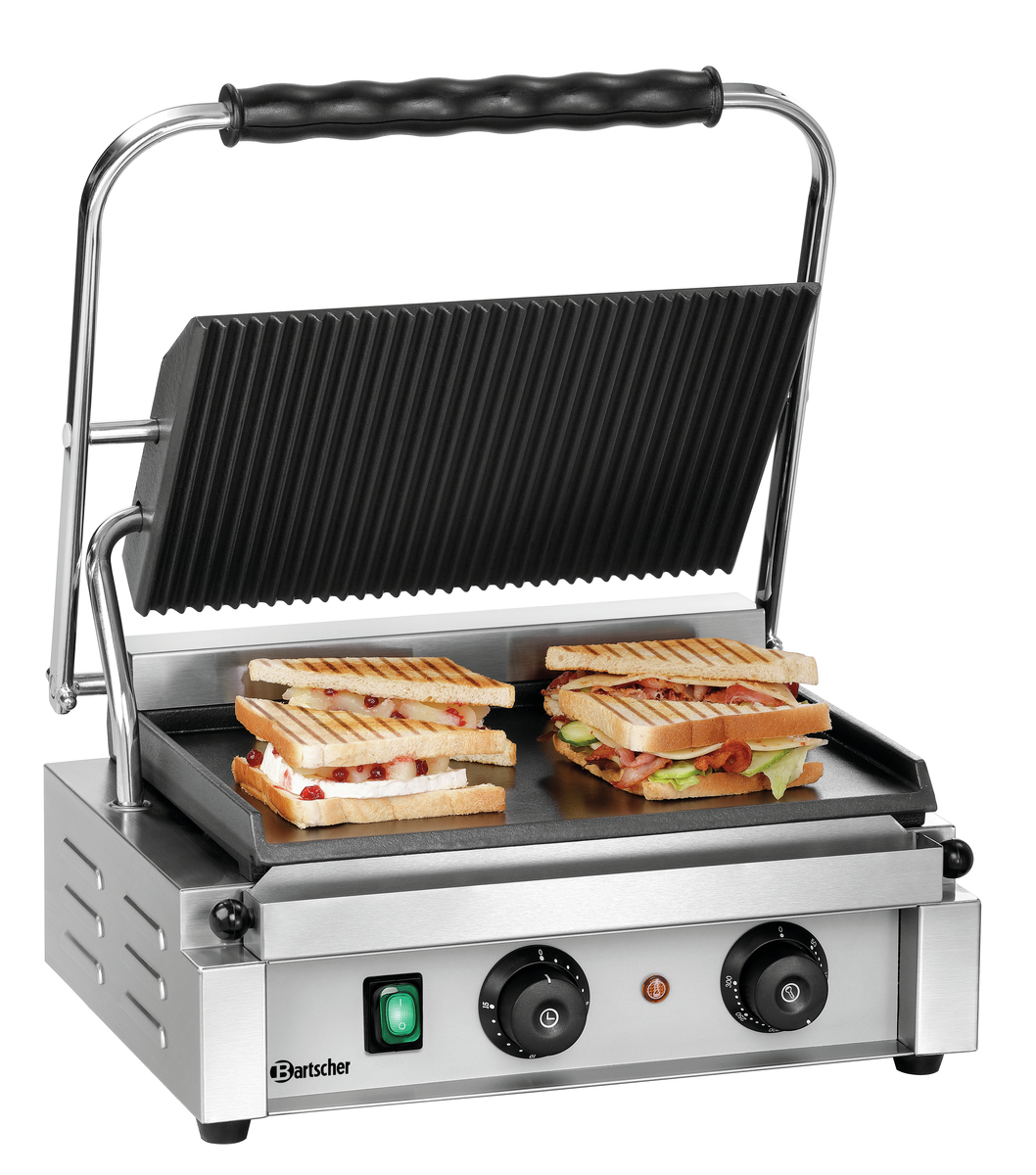 A150776_2 Grill contact "Panini-T" 1GR - Bartscher – Image 1