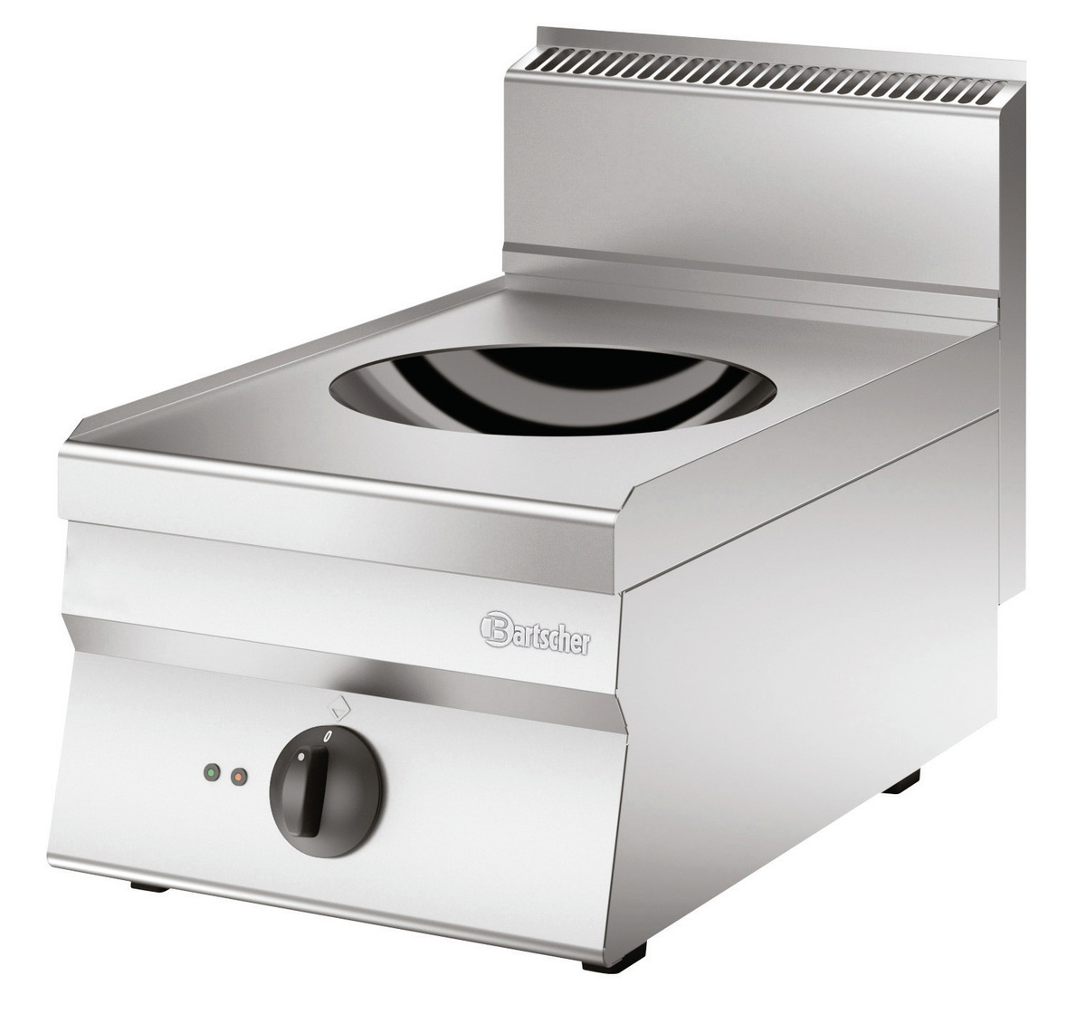 115099 Wok à induction 650, B400, 5kW - Bartscher – Image 1