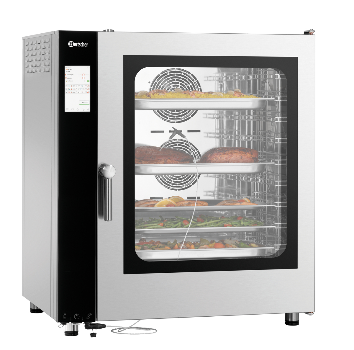 117186_2 Four mixte à vap Silversteam2 P-10110DRS - Bartscher – Image 1