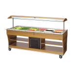 Chariot buffet, froid, 6x 1/1 GN - Bartscher