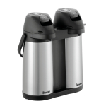 Thermos à pompe Duo 1,9L-ST - Bartscher