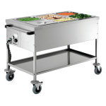Chariot bain-marie 3 x 1/1 GN - Bartscher