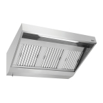 Hotte murale 900 moteur, L1500 - Bartscher