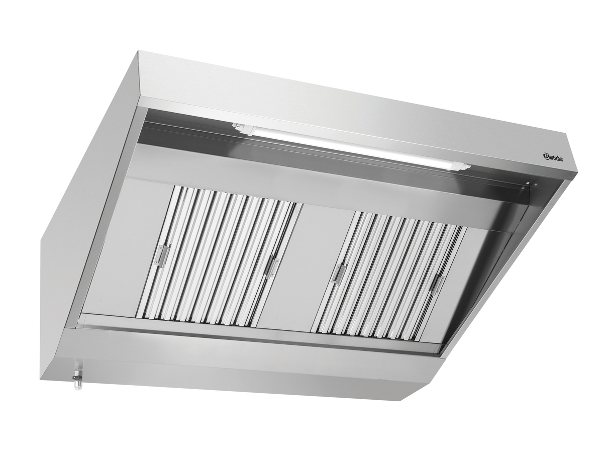 265140 Hotte murale 900, L1400 - Bartscher – Image 1