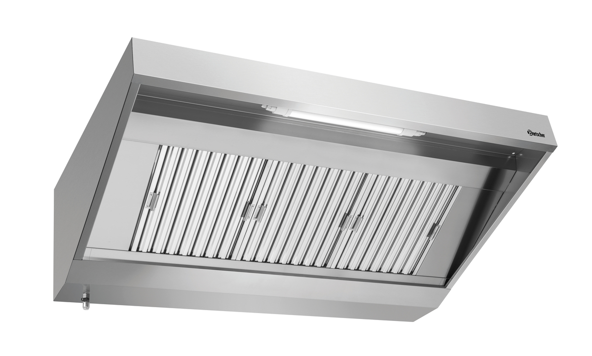 265160 Hotte murale 900, L1600 - Bartscher – Image 1