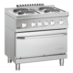 Fourneau él. 700, L800, 4PL, FE - Bartscher