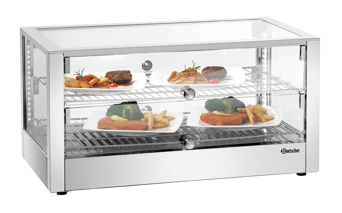 305063_2 Vitrine chauffante 6200 2EK - Bartscher – Image 1