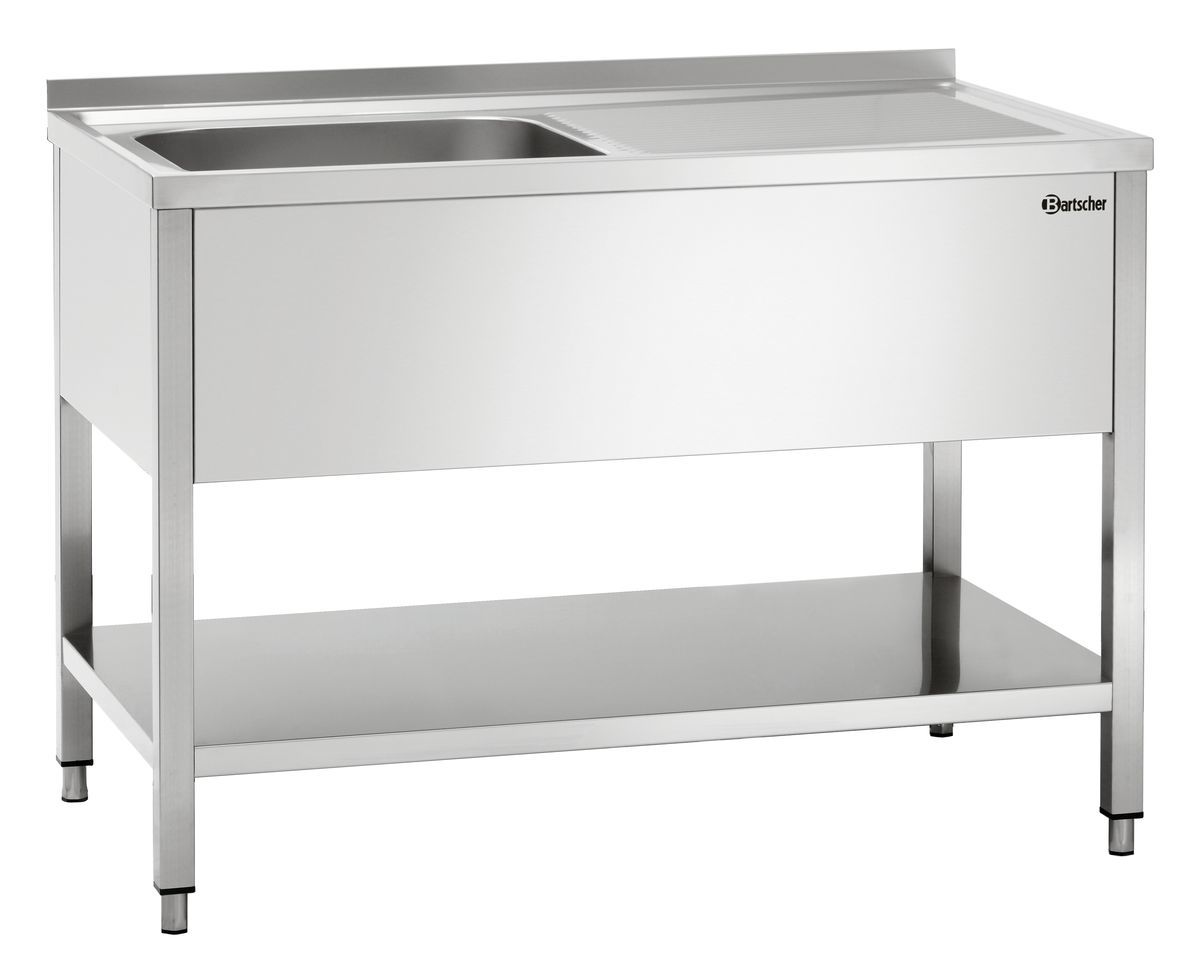 306320 Plonge laverie 700, L1200, bass. GA - Bartscher – Image 1