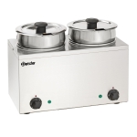 Bain Marie Hotpot, 2x pot, 3,5 L - Bartscher