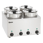 Bain Marie Hotpot, 4x pot, 3,5 L - Bartscher