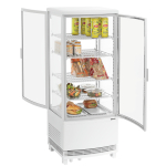Mini vitrine réfrigérée 98L2T blanc - Bartscher