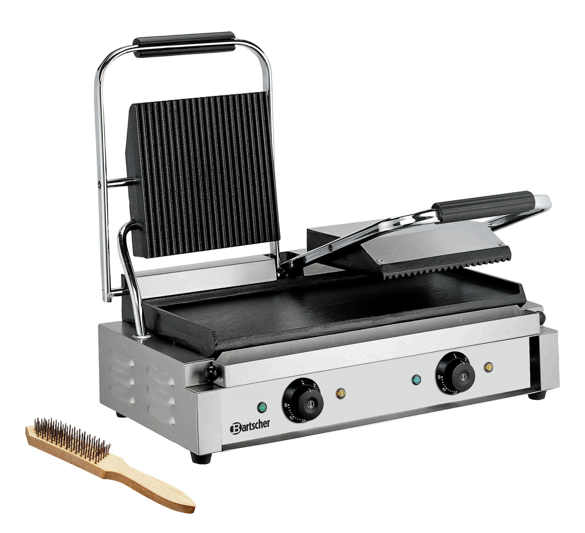 A150673_1 Grill contact 3600 2GR - Bartscher – Image 1